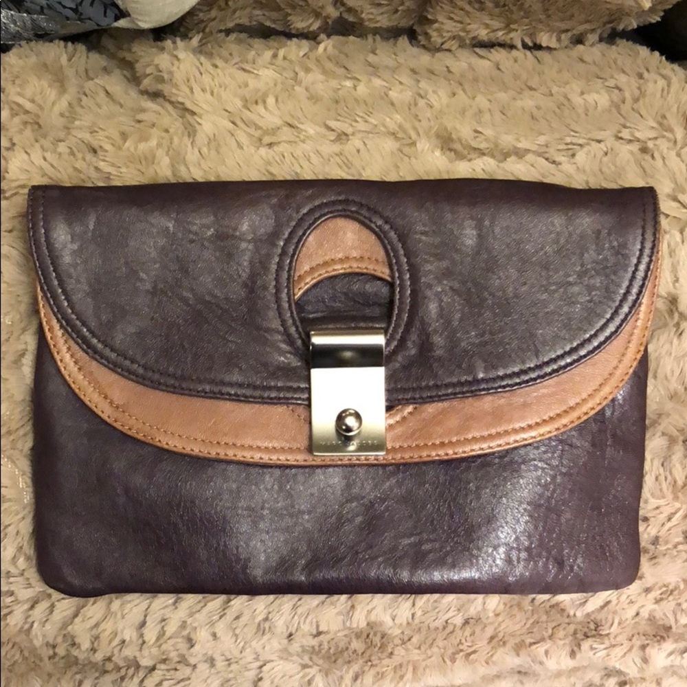 NWOT Authentic Marc Jacobs Leather Clutch Bag